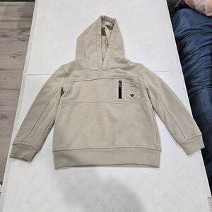 Tahari Kids Cream Hoodie with Pocket